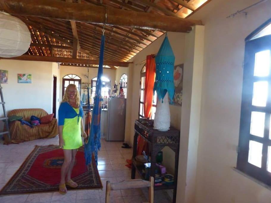 Charming Blue House With Kitchen Parking And Garden Villa Canoa Quebrada Exterior foto
