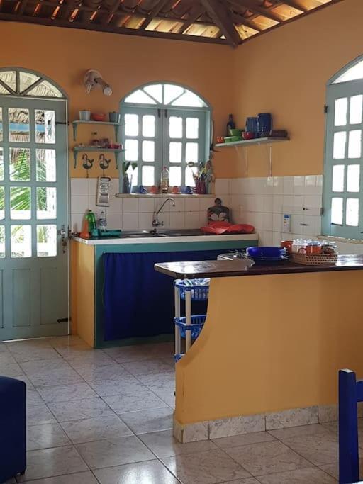 Charming Blue House With Kitchen Parking And Garden Villa Canoa Quebrada Exterior foto