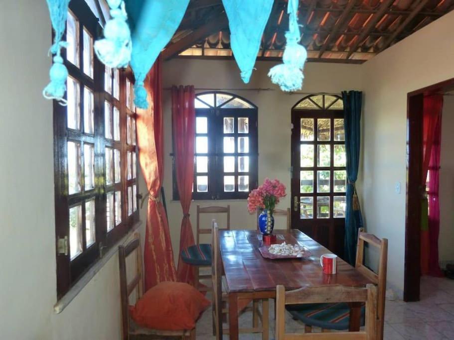 Charming Blue House With Kitchen Parking And Garden Villa Canoa Quebrada Exterior foto