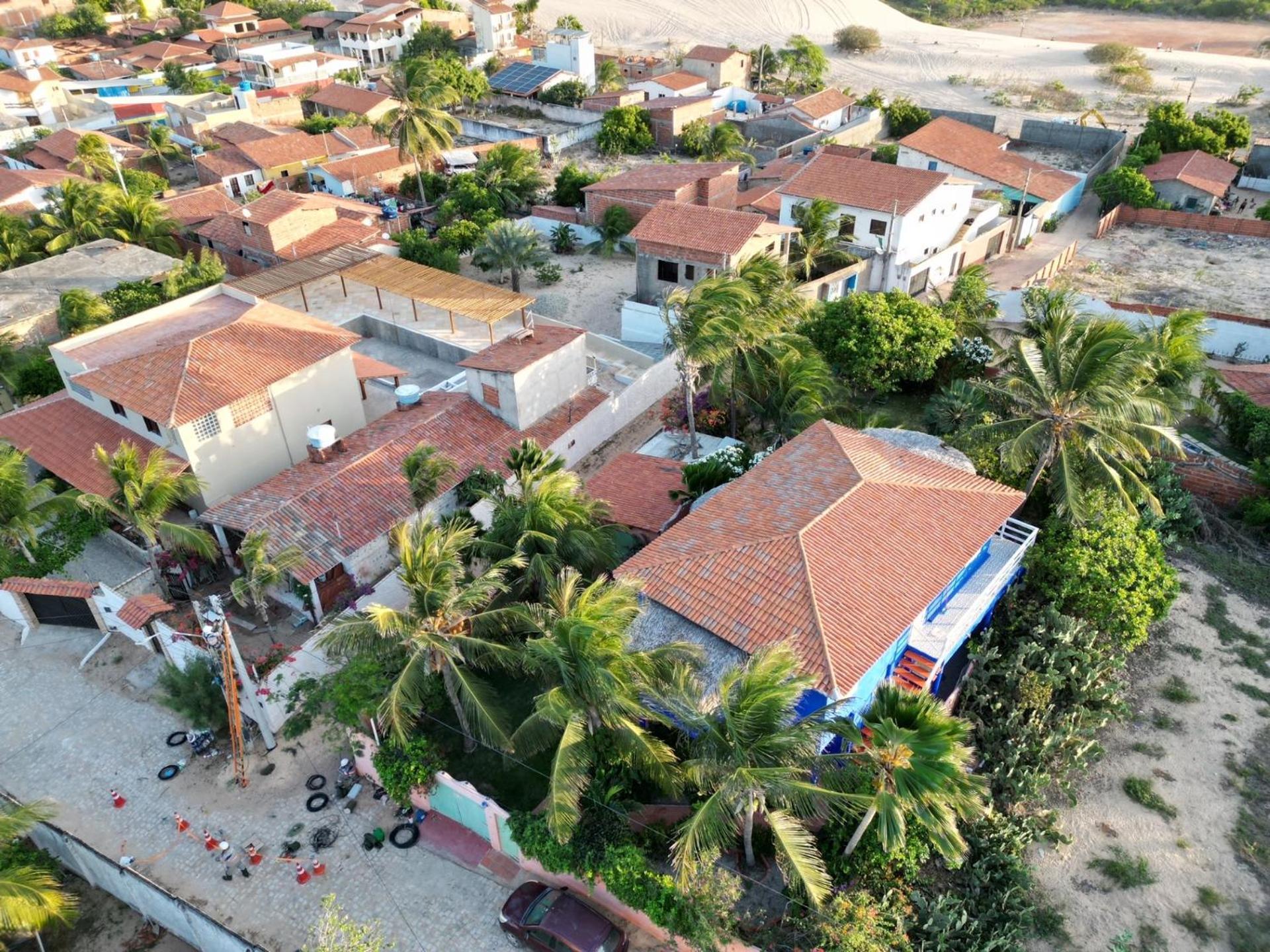 Charming Blue House With Kitchen Parking And Garden Villa Canoa Quebrada Exterior foto
