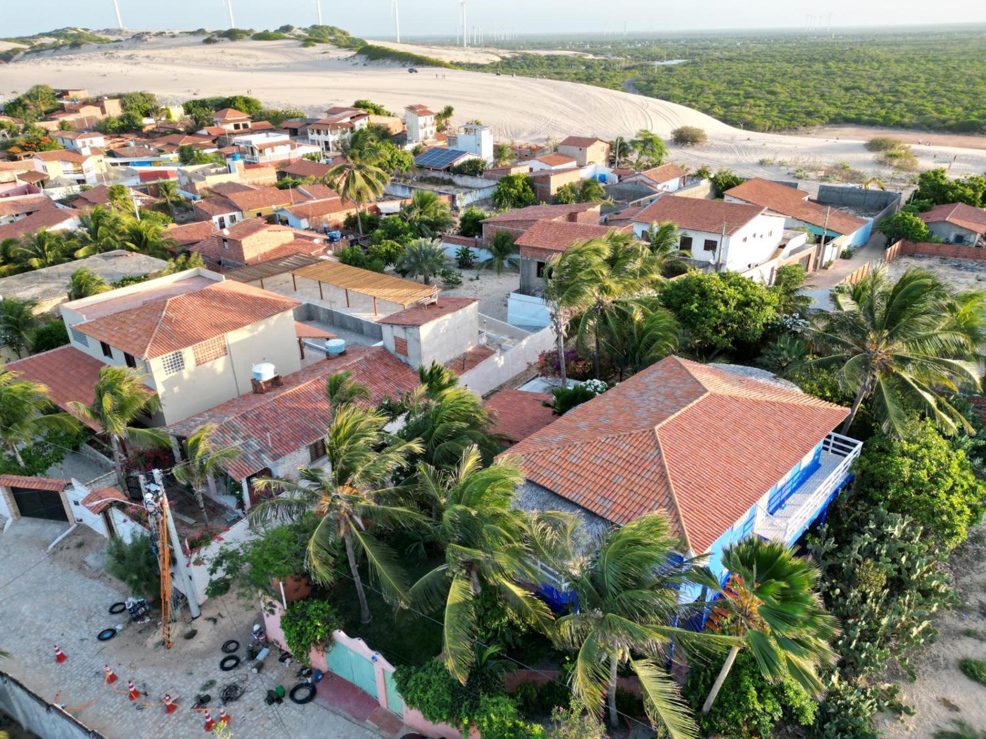 Charming Blue House With Kitchen Parking And Garden Villa Canoa Quebrada Exterior foto