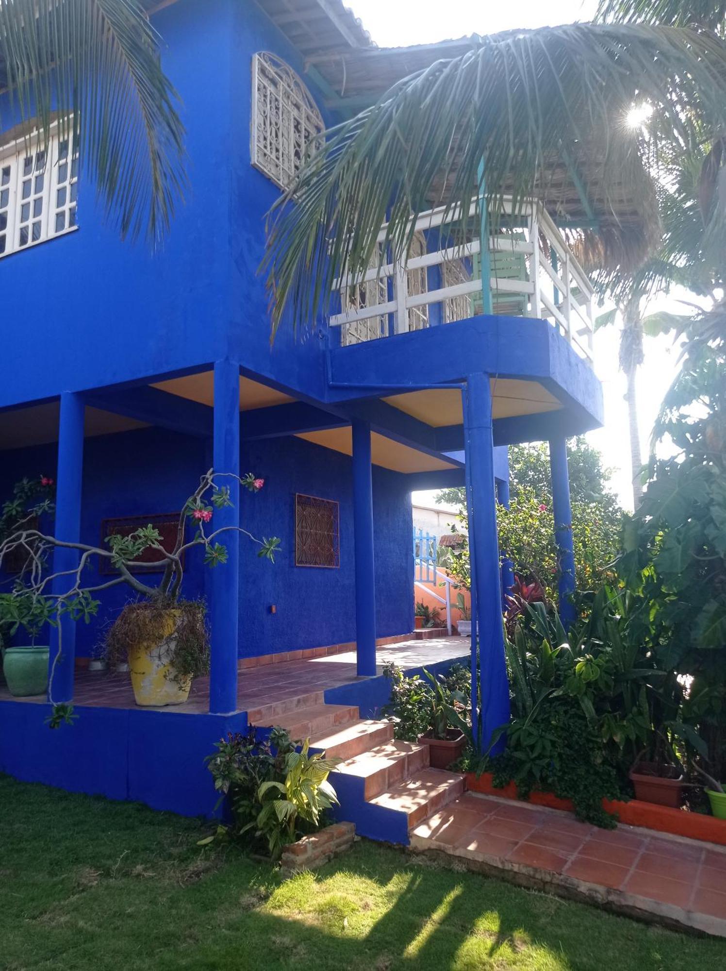 Charming Blue House With Kitchen Parking And Garden Villa Canoa Quebrada Exterior foto
